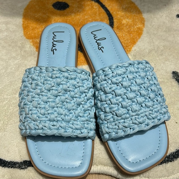Lulus slides, never worn. Size 8 - Picture 1 of 2